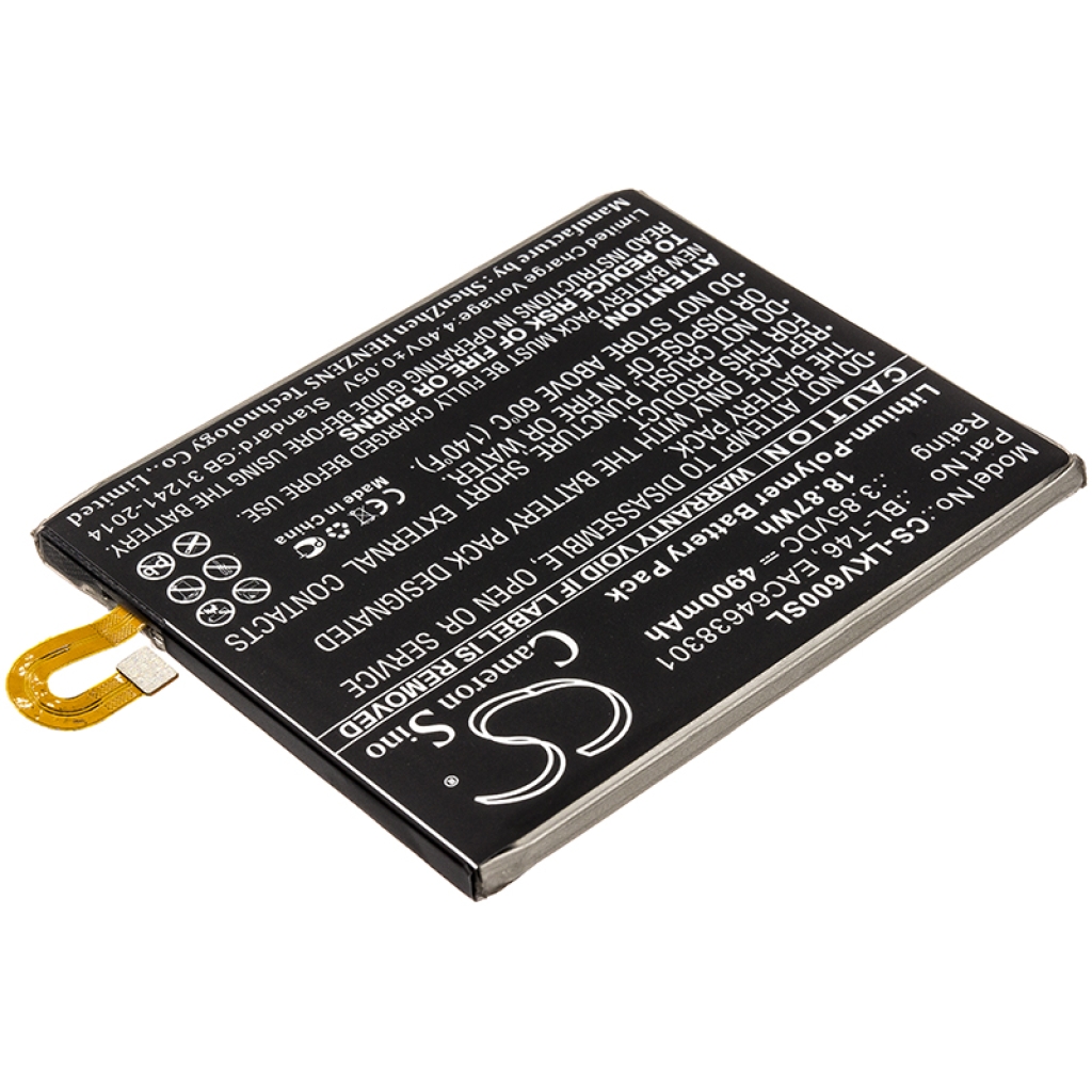 Sostituzione della batteria compatibile per LG BL-T46,EAC64638301