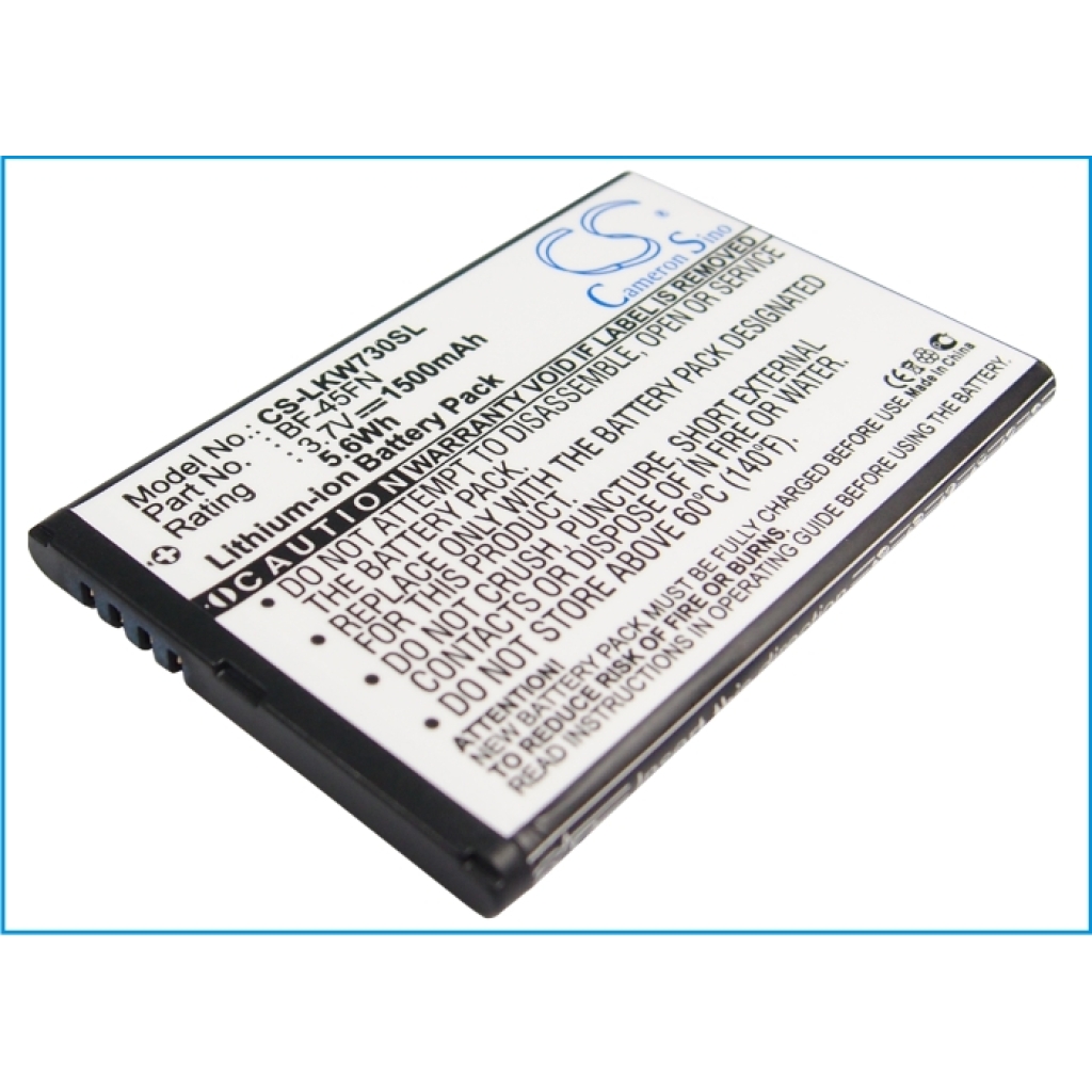 Sostituzione della batteria compatibile per LG BF-45FN
