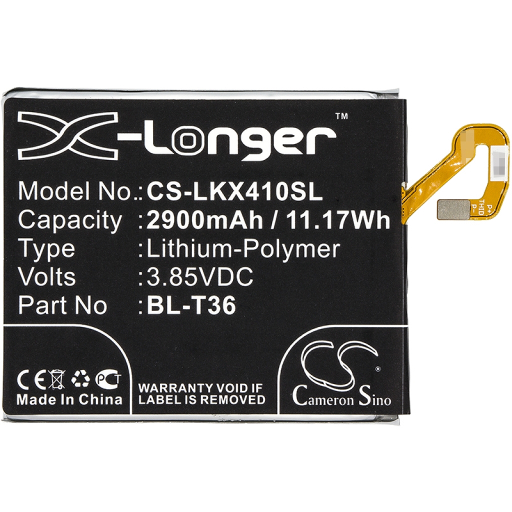 Sostituzione della batteria compatibile per LG BL-T36,EAC63638201