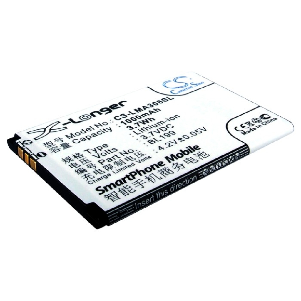 Batteria del telefono cellulare Lenovo CS-LMA308SL