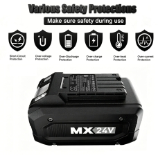 Sostituzione della batteria compatibile per LawnMaster 24LB1304,24LB4004-C,24LB4005,24LB4005-C,541286