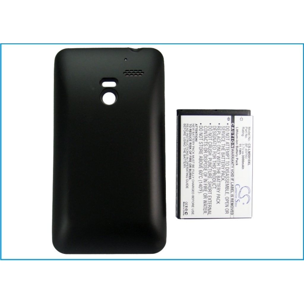 Batteria compatibile con LG Verizon CS-LMS910XL