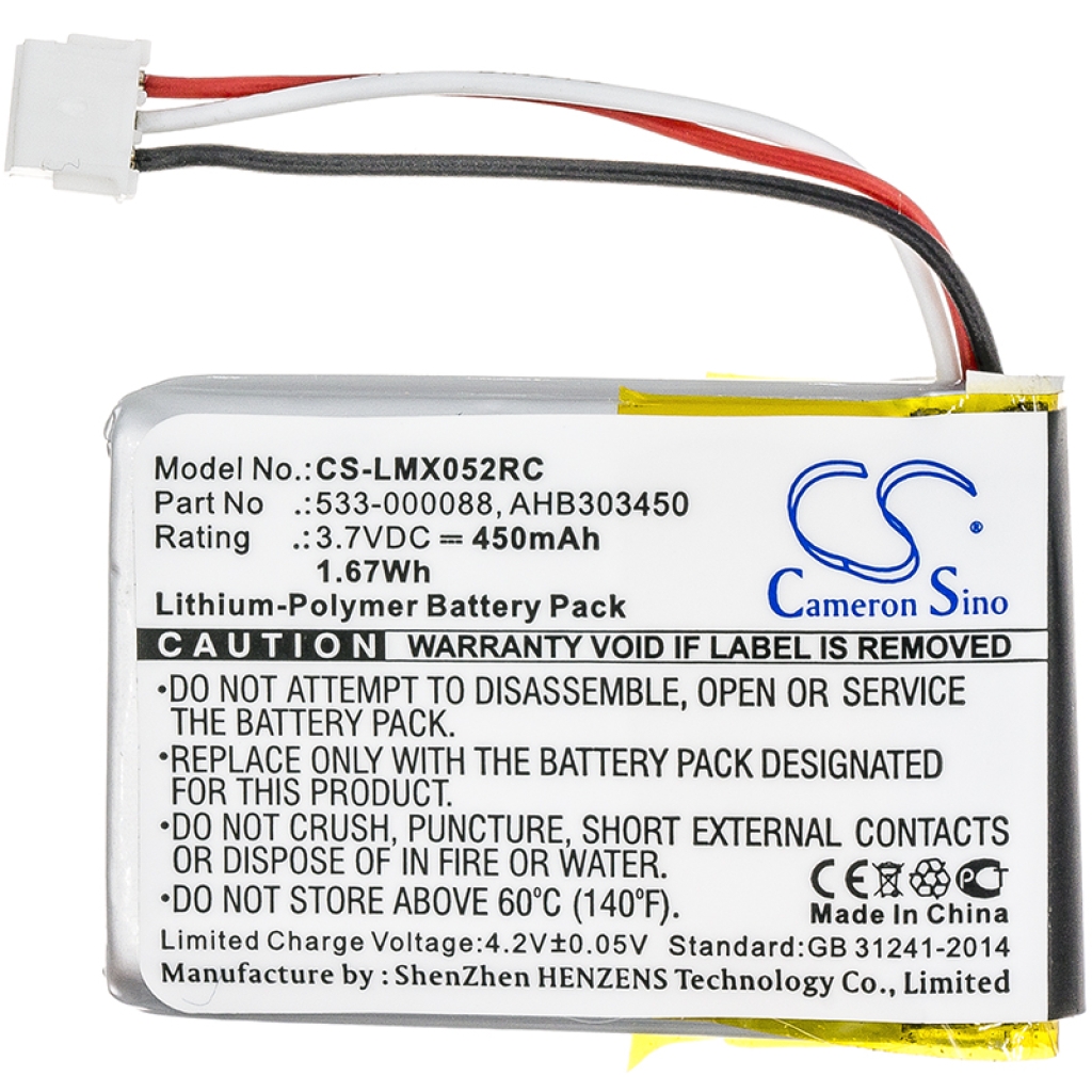 Batterie Sostituisce 533-000120