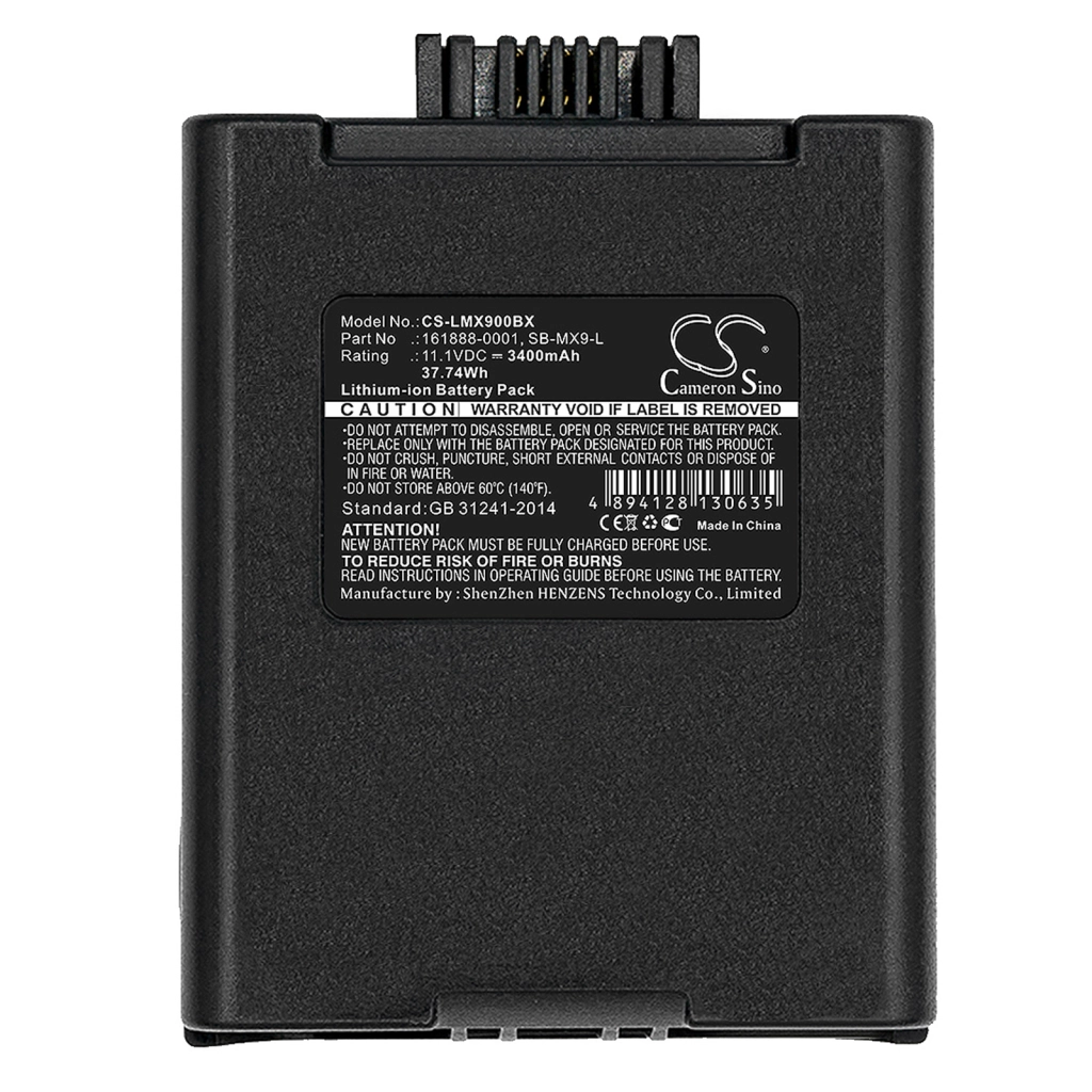 Codice a barre, batteria dello scanner Honeywell CS-LMX900BX