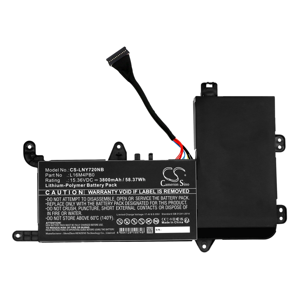 Batterie Batteria notebook CS-LNY720NB