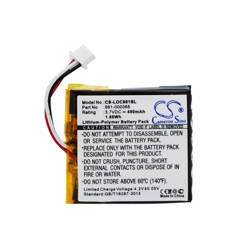 Batterie Sostituisce 981-000068