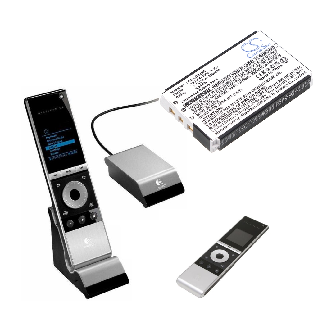 Batteria del telecomando Logitech R-RF11 (CS-LODJRC)