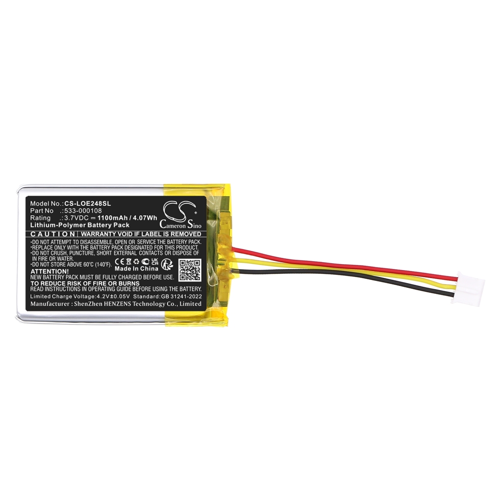 Batterie Sostituisce 533-000108
