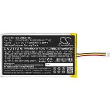 Compatible battery replacement for Logitech 533-000152,533-000204,AHB355085PCT-02,L/N: 2012