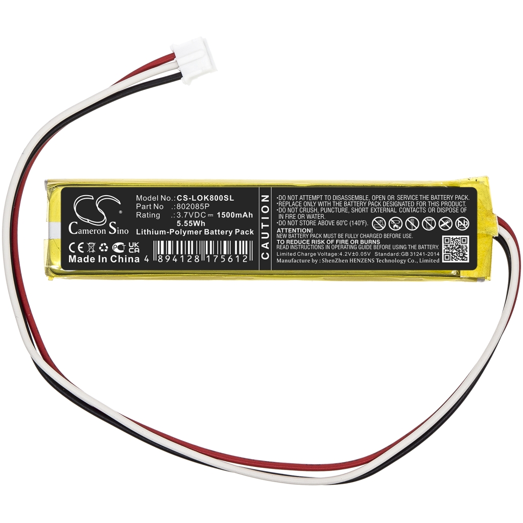 Batteria della tastiera Logitech CS-LOK800SL
