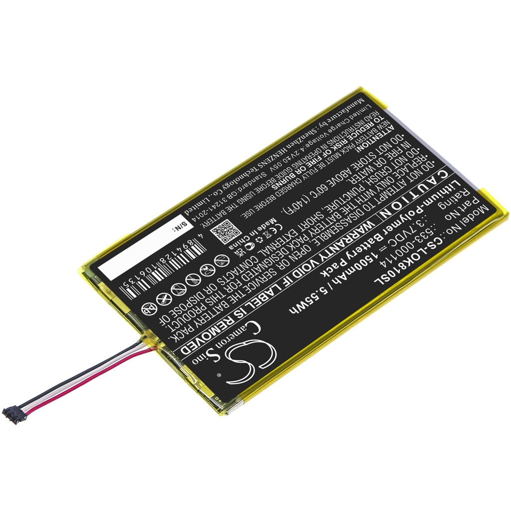 Batteria della tastiera Logitech CS-LOK810SL