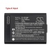 Sostituzione della batteria compatibile per Canon LP-E10