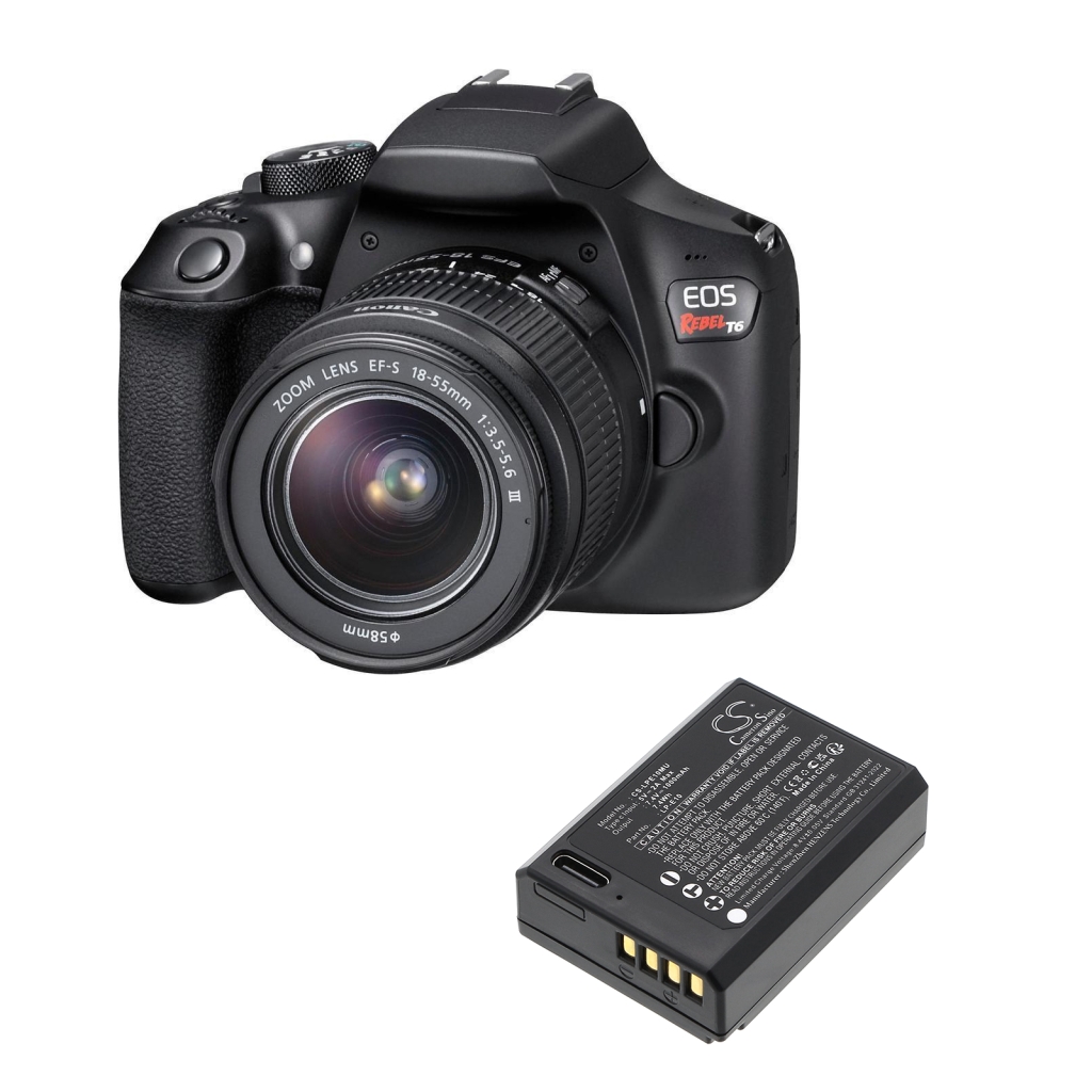 Sostituzione della batteria compatibile per Canon LP-E10
