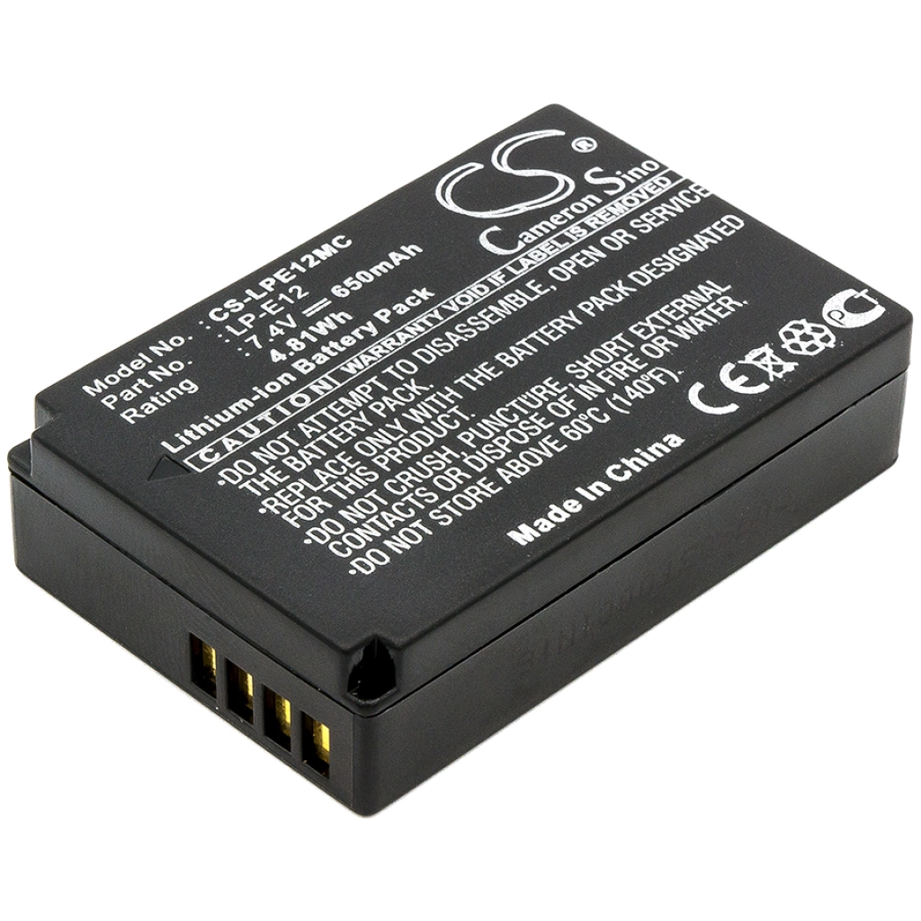 Batteria della fotocamera Canon EOS-M10