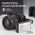 Battery compatible with Canon