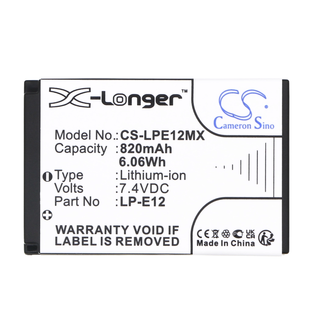 Batteria della fotocamera Canon OS-M