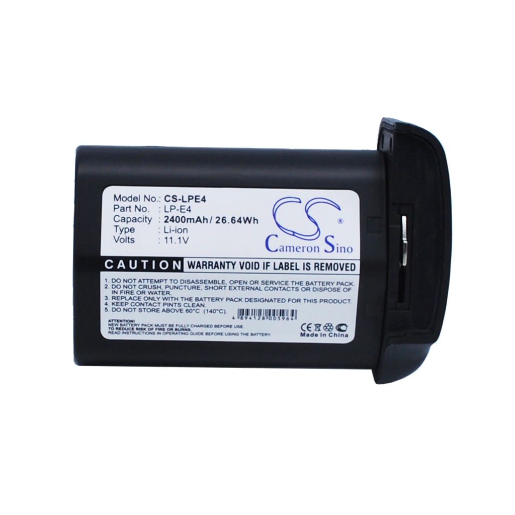 Sostituzione della batteria compatibile per Canon LP-E4