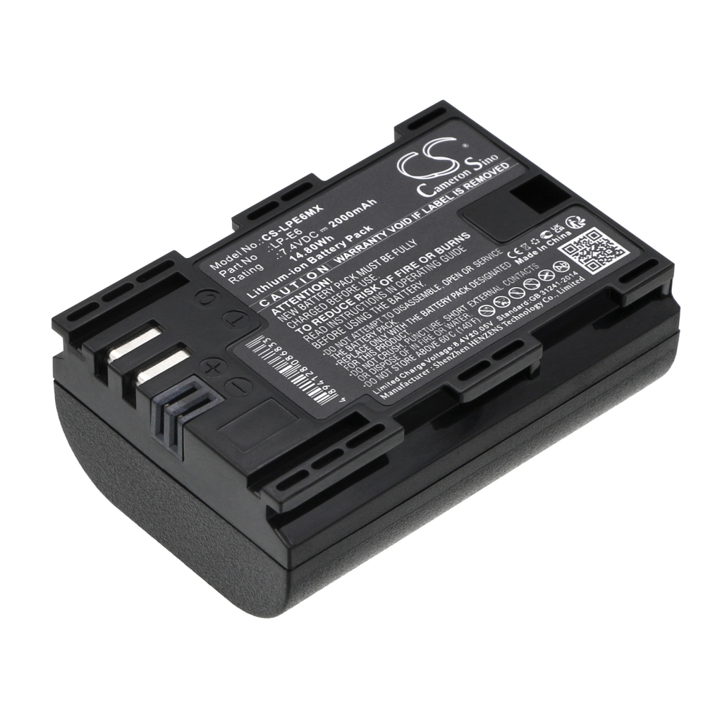 Batterie Batteria medica CS-LPE6MX