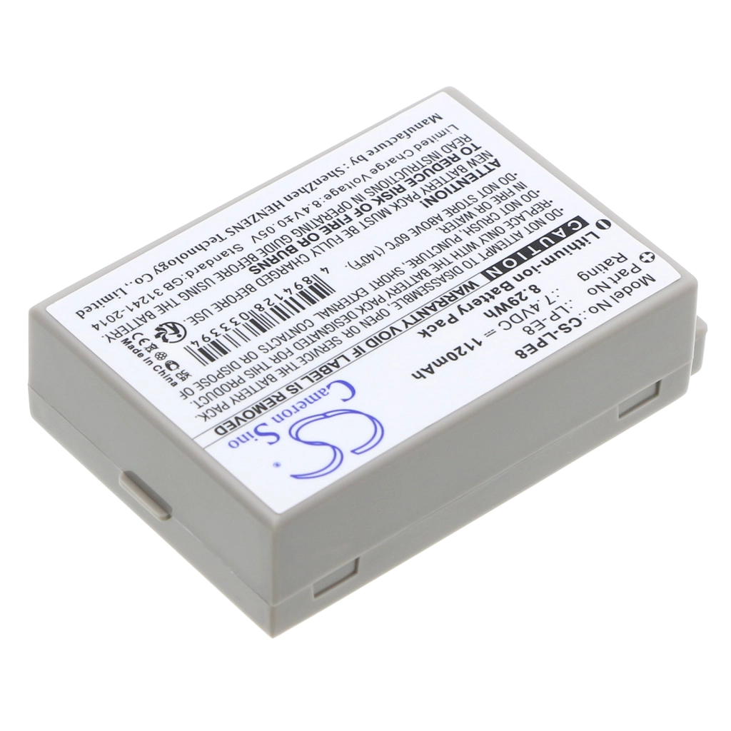 Batteria della fotocamera Canon CS-LPE8