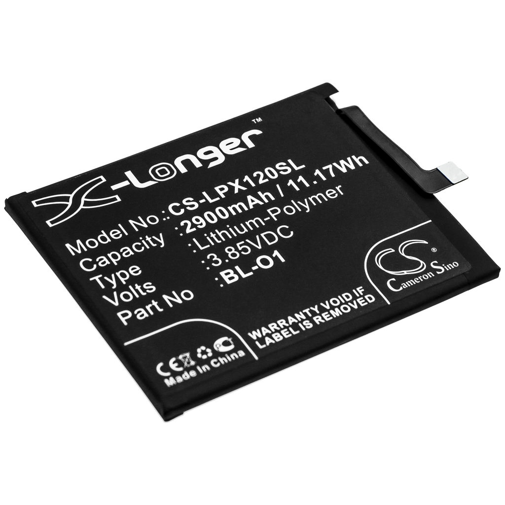 Batterie Batteria del telefono cellulare CS-LPX120SL