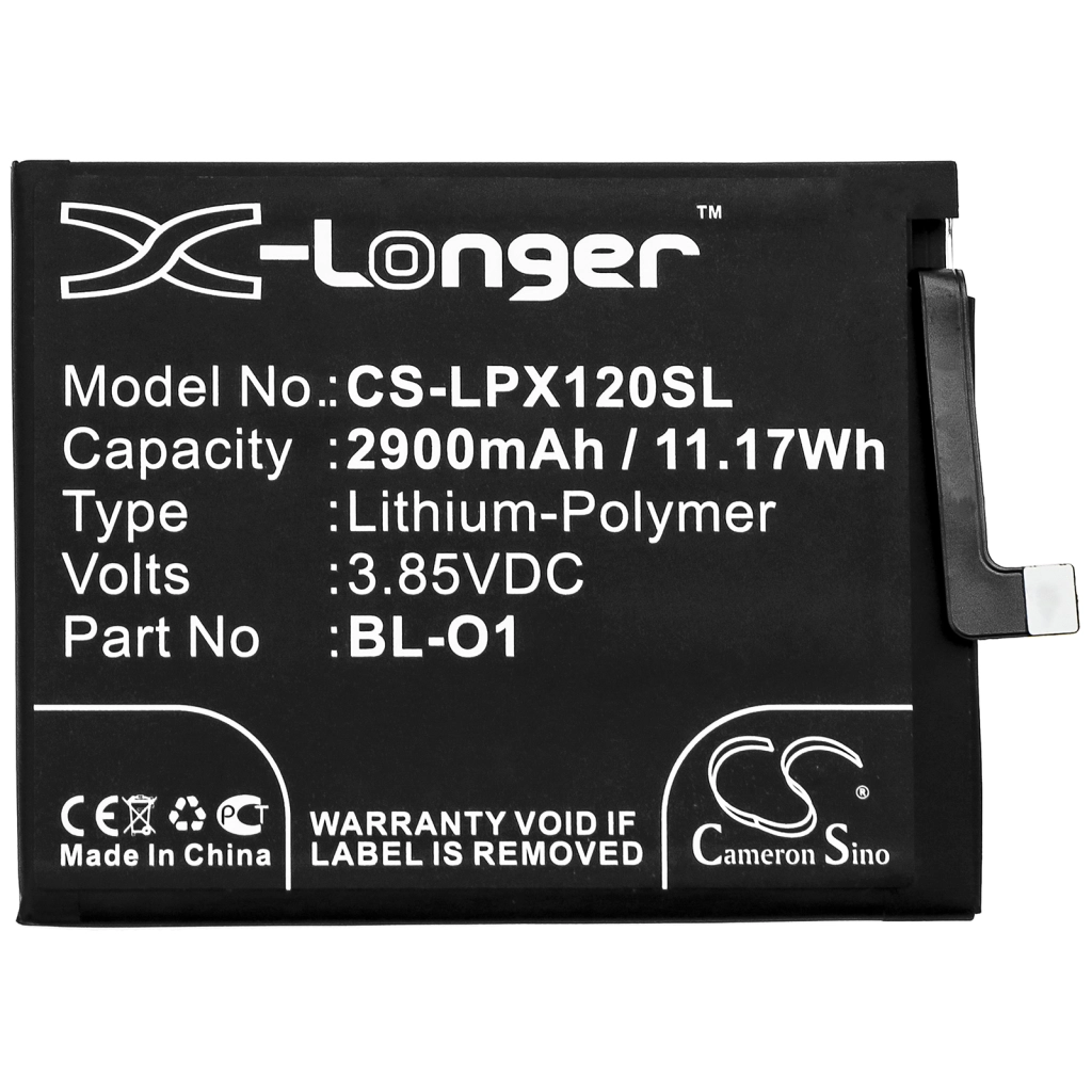 Batterie Batteria del telefono cellulare CS-LPX120SL