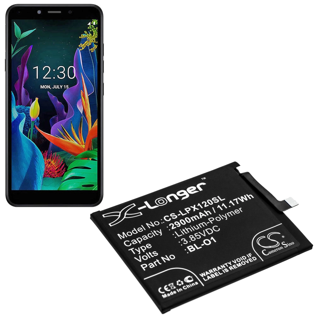 Batterie Batteria del telefono cellulare CS-LPX120SL