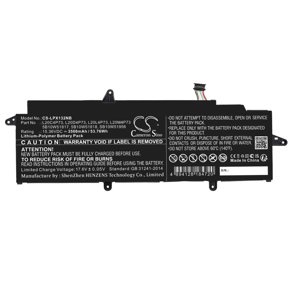 Batterie Sostituisce L20M4P73