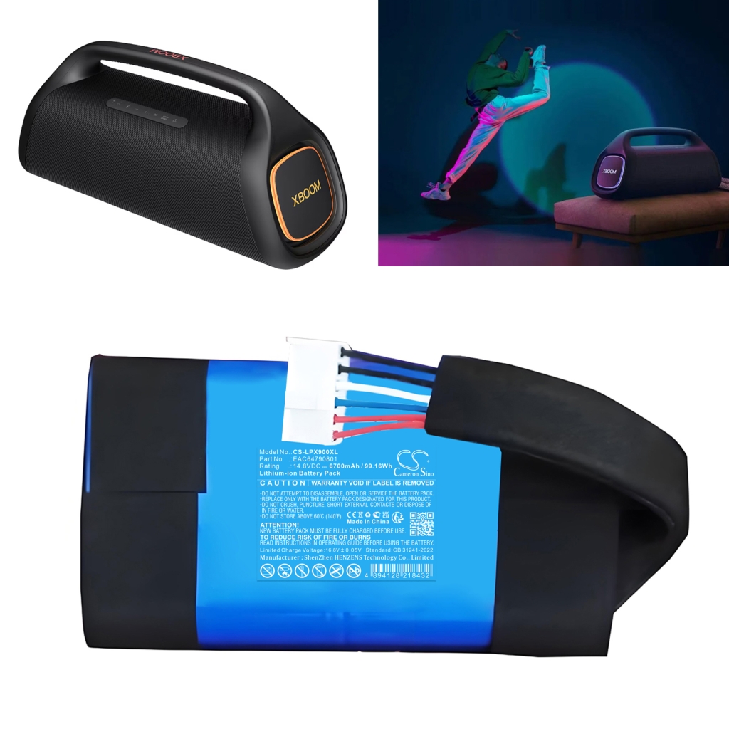 Batterie Sostituisce EAC64790801