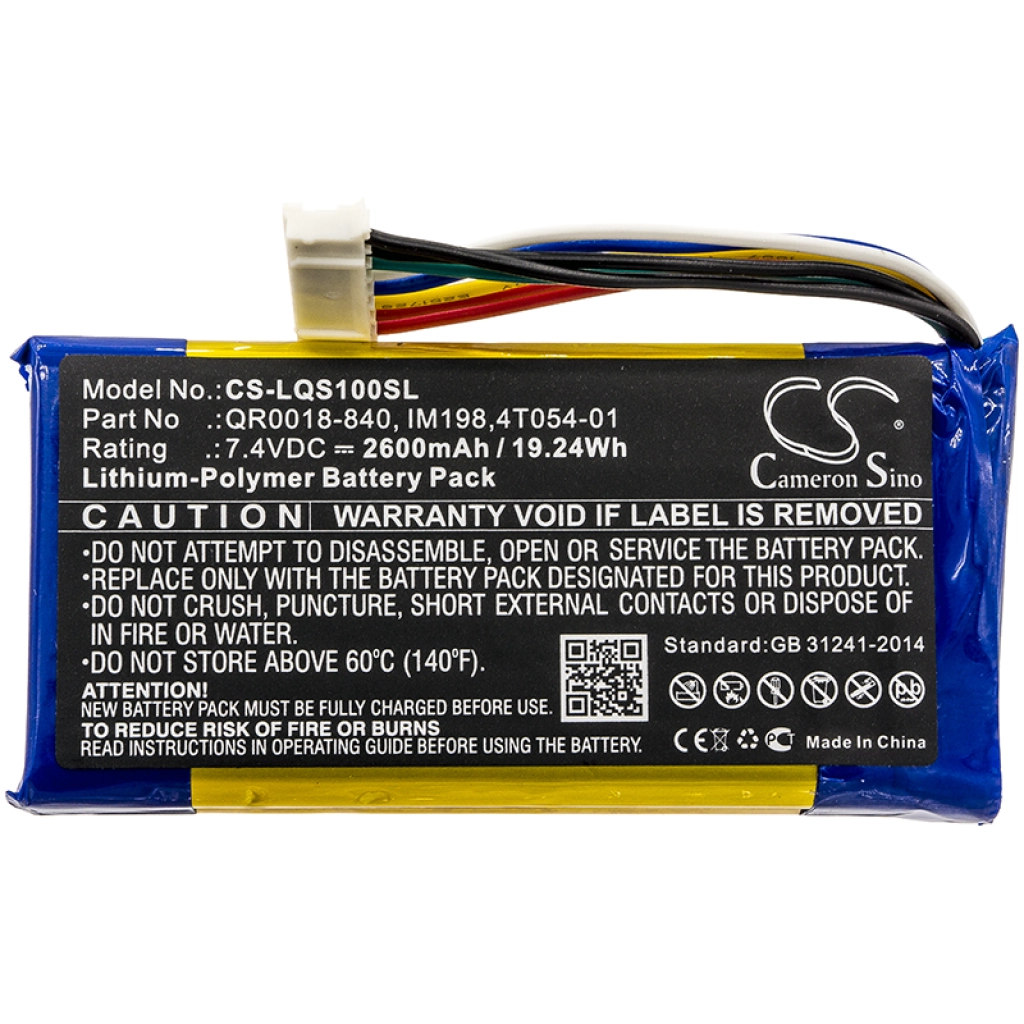 Batterie Sostituisce QR0018-840