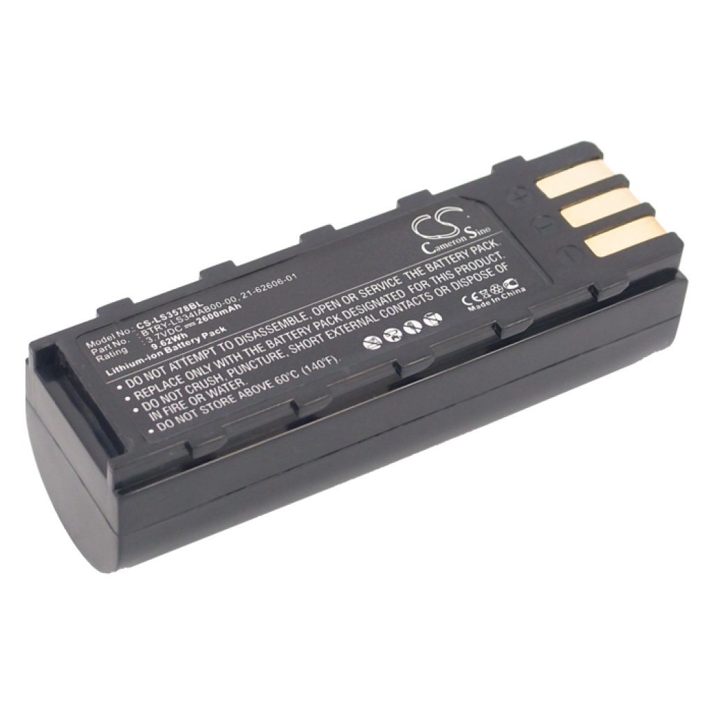 Batterie Codice a barre, batteria dello scanner CS-LS3578BL