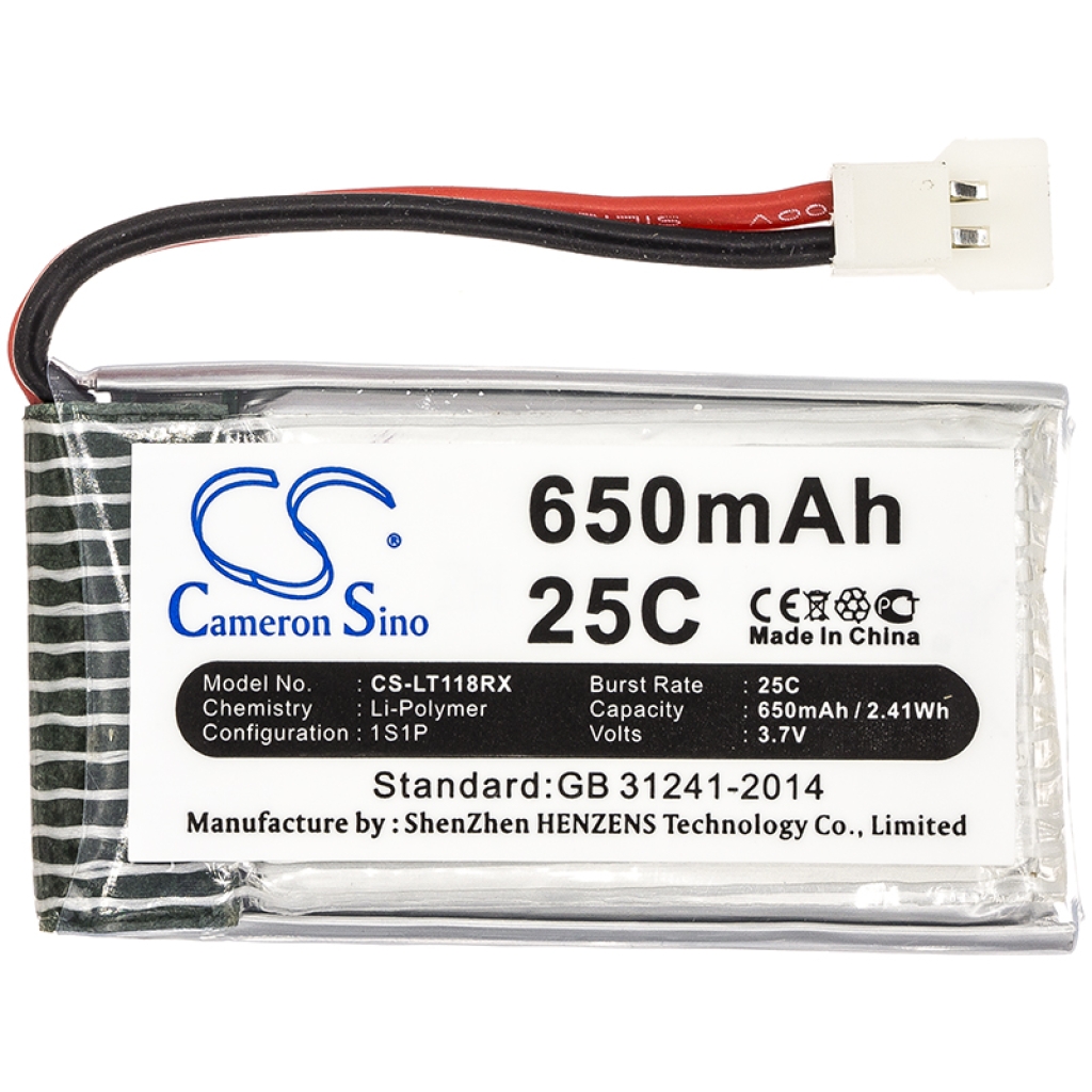 Sostituzione della batteria compatibile per Jjrc H107C-A24