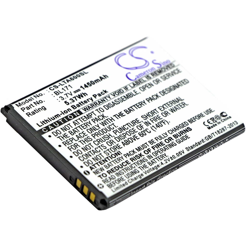 Mobile Phone Battery Lenovo CS-LTA600SL