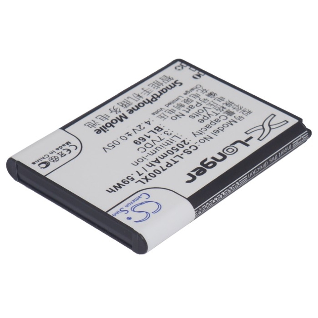 Batteria del telefono cellulare Lenovo CS-LTP700XL