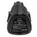Sostituzione della batteria compatibile per Lux-tools ABS 12LI