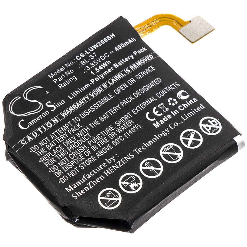 Sostituzione della batteria compatibile per LG BL-S7