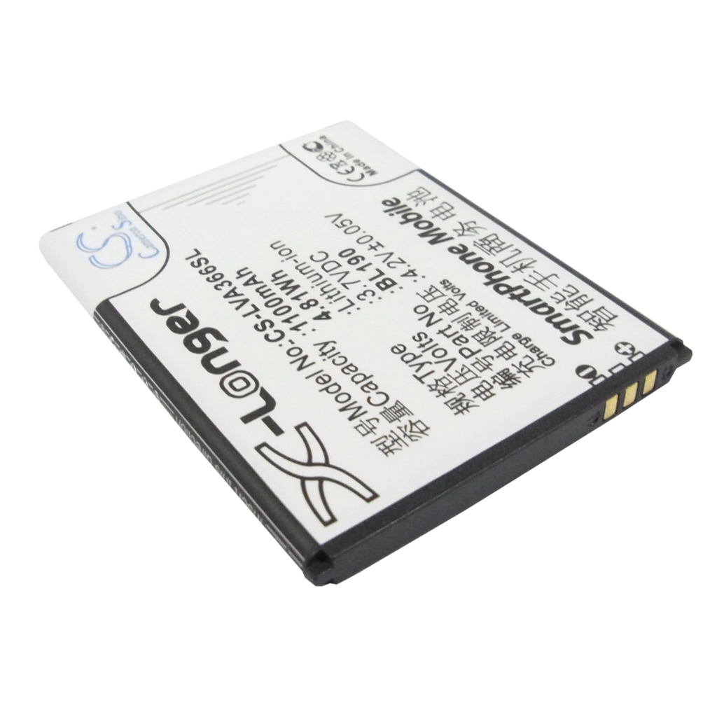 Batterie Batteria del telefono cellulare CS-LVA366SL