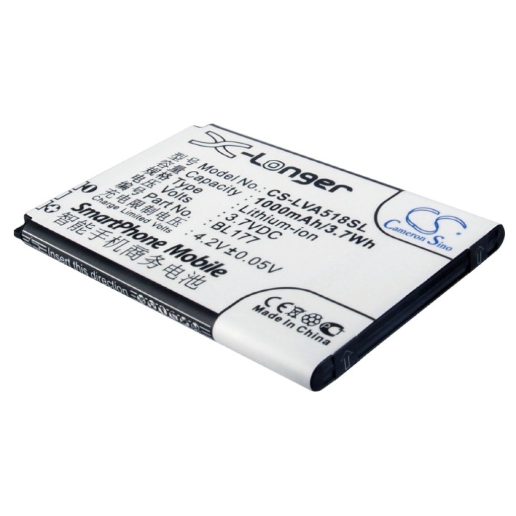 Batteria del telefono cellulare Lenovo CS-LVA518SL