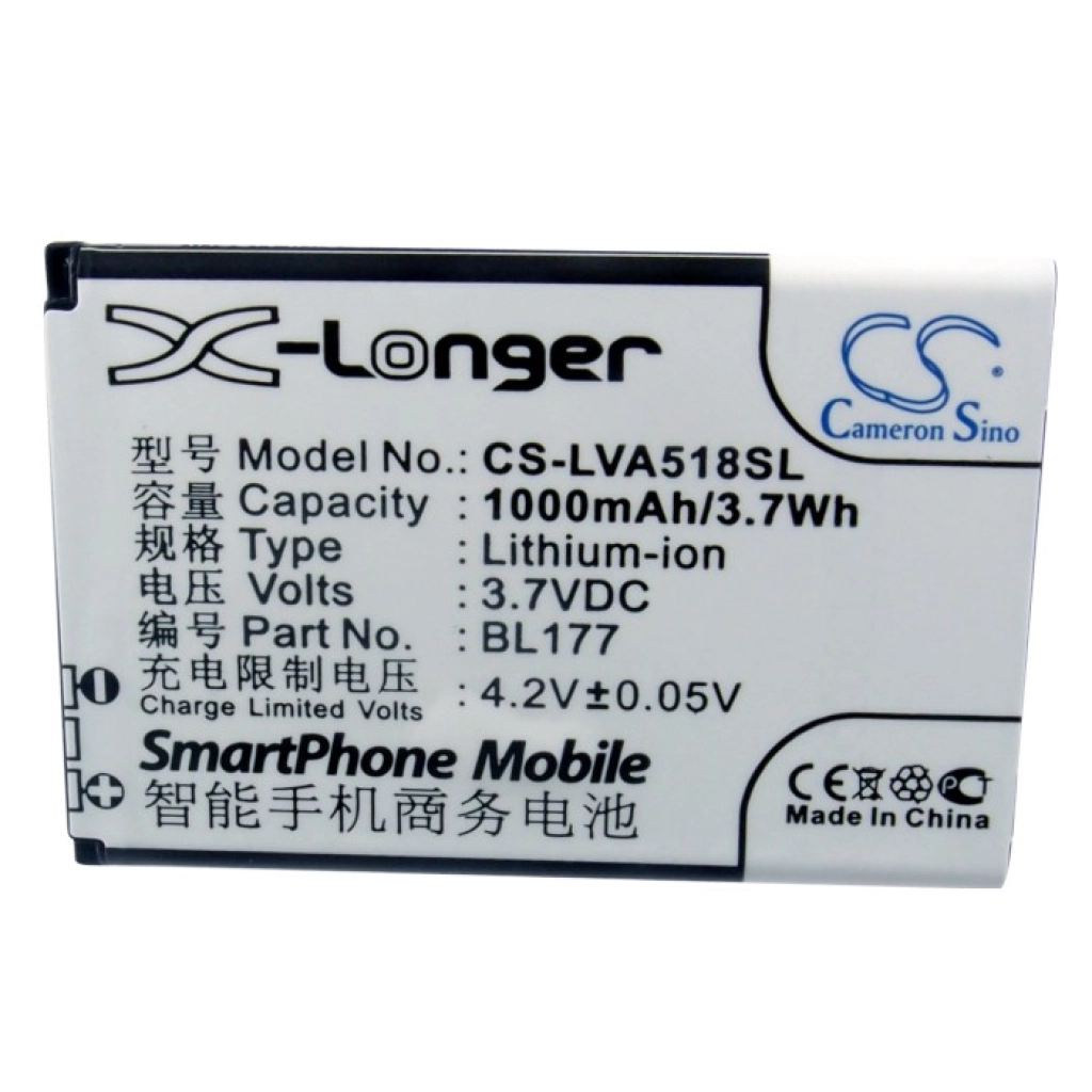 Compatible battery replacement for LENOVO BL177