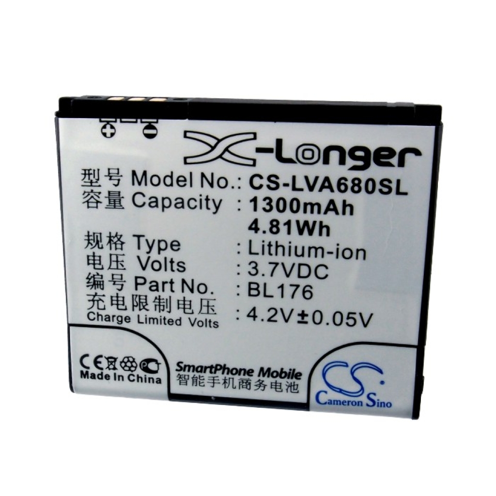 Batteria compatibile con Lenovo Haier CS-LVA680SL