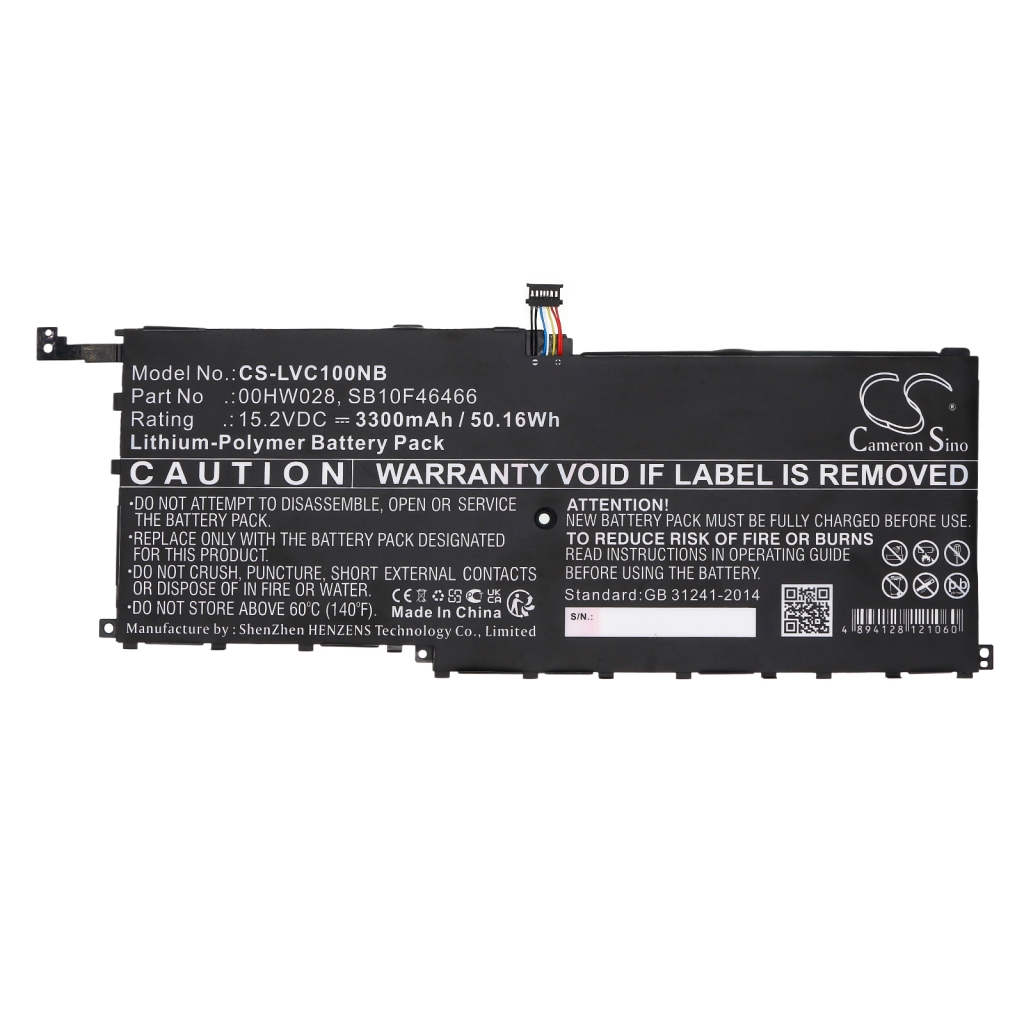 Notebook battery Lenovo CS-LVC100NB