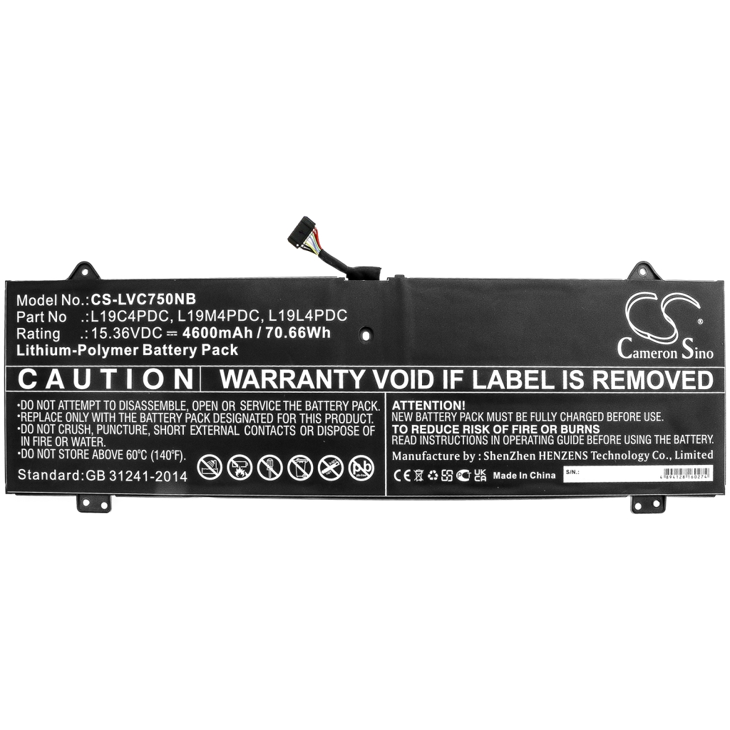Batterie Sostituisce L19L4PDC
