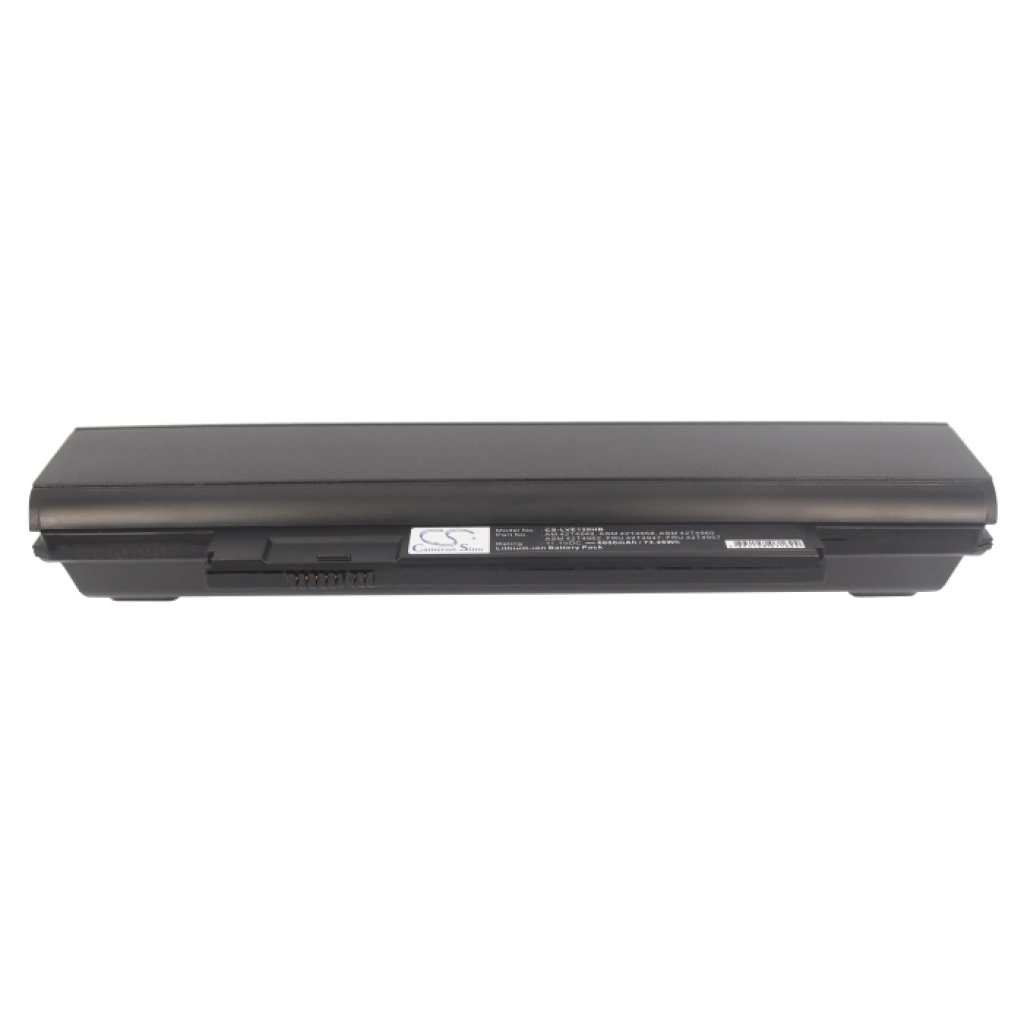 Batteria laptop CS-LVE120HB, vista laterale con estremità connettore