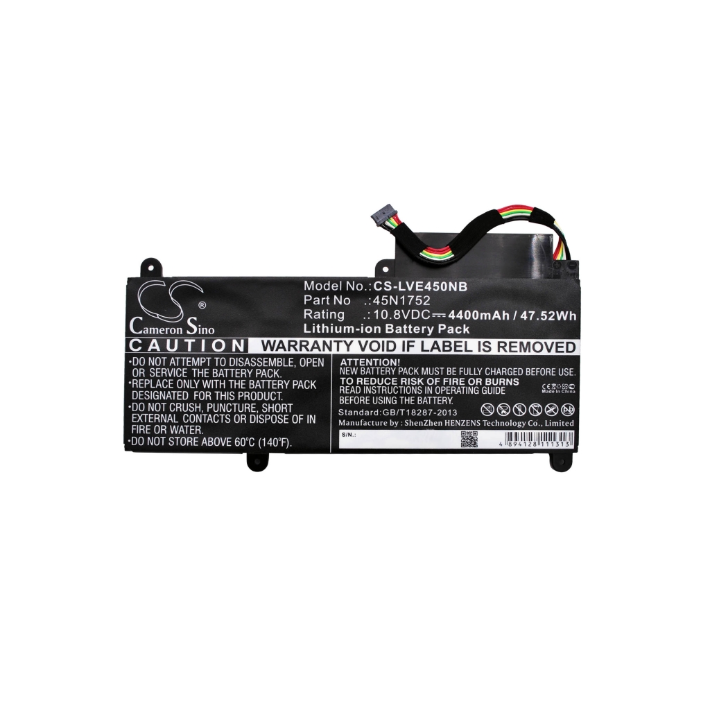 Notebook battery Lenovo ThinkPad E450(20DCA01QCD)
