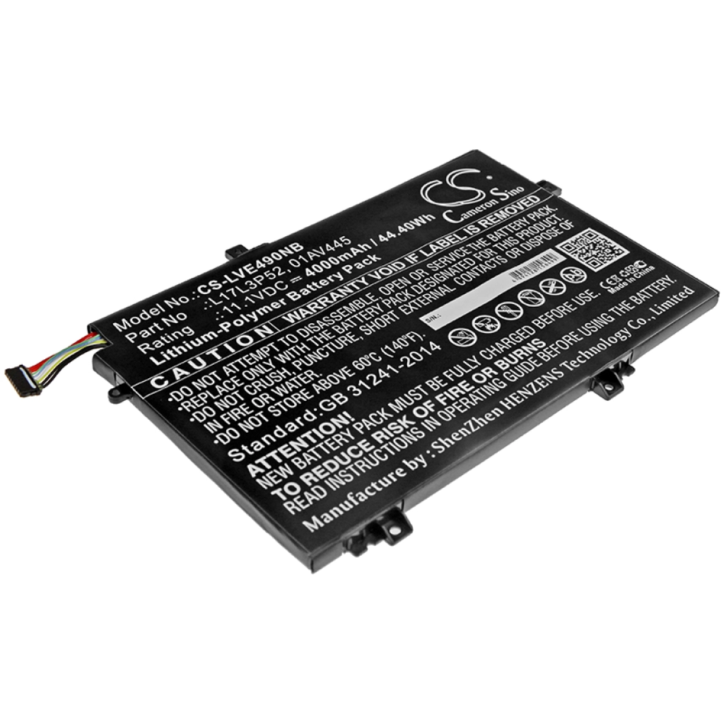 Batterie Batteria notebook CS-LVE490NB