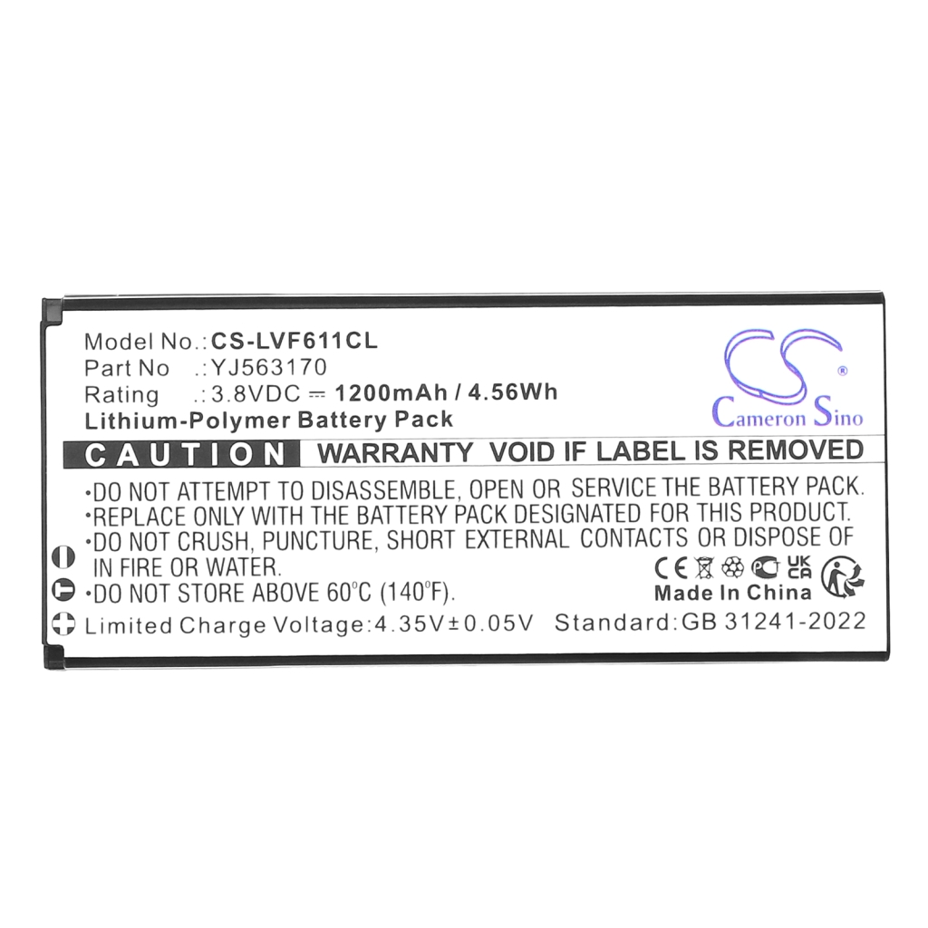 Cordless Phone Battery Linkvil CS-LVF611CL