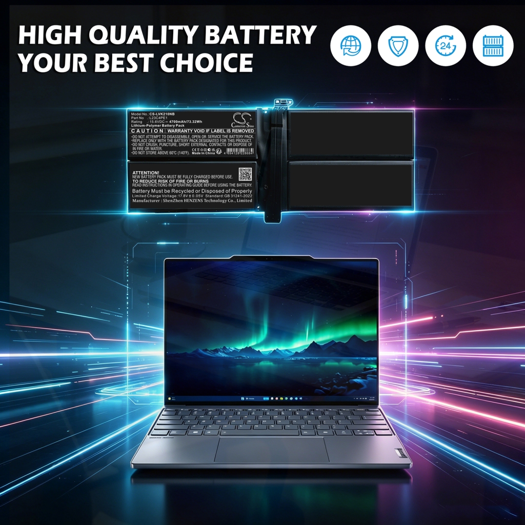 Batteria compatibile con Lenovo CS-LVK210NB