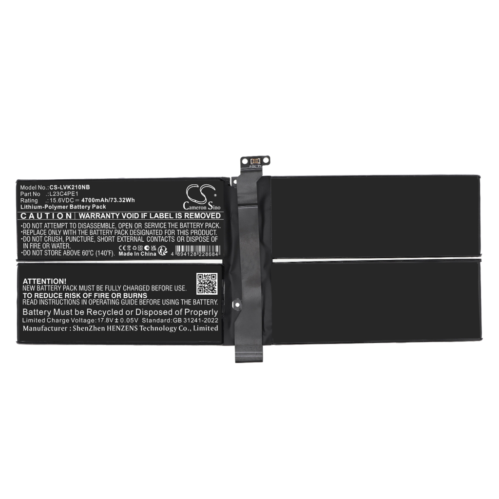 Batteria compatibile con Lenovo CS-LVK210NB