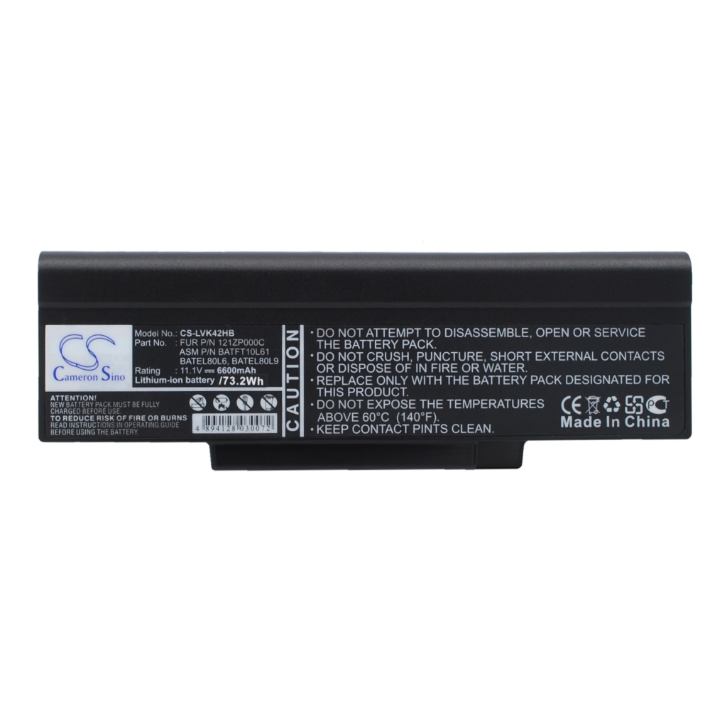 Batteria notebook Seanix CS-LVK42NB