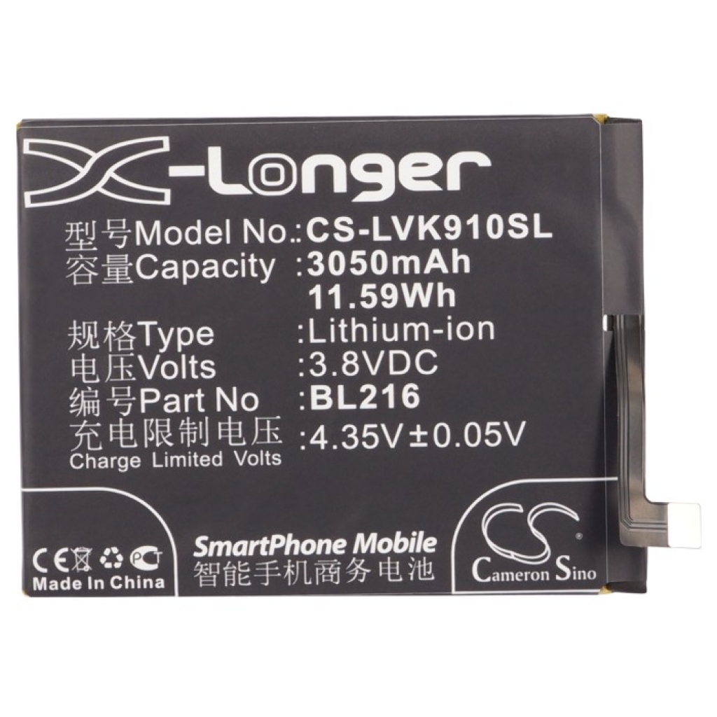 Sostituzione della batteria compatibile per LENOVO BL216