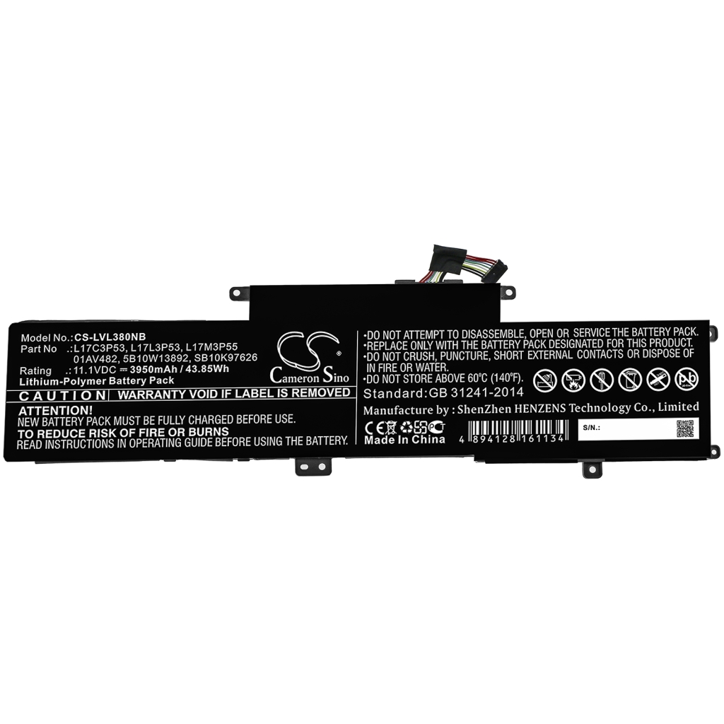 Battery Replaces 01AV481